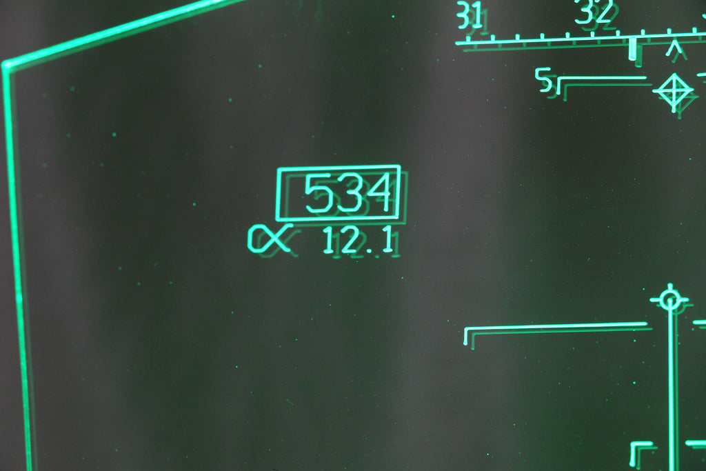 Fighter Jet HUD LED Acrylic Night Light (F-15E & F-16C)